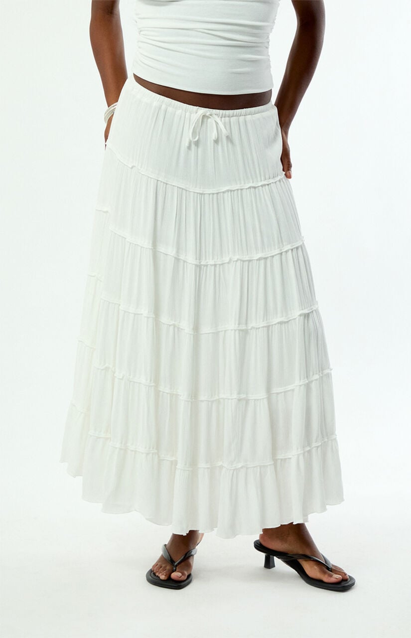 Tiered Maxi Skirt