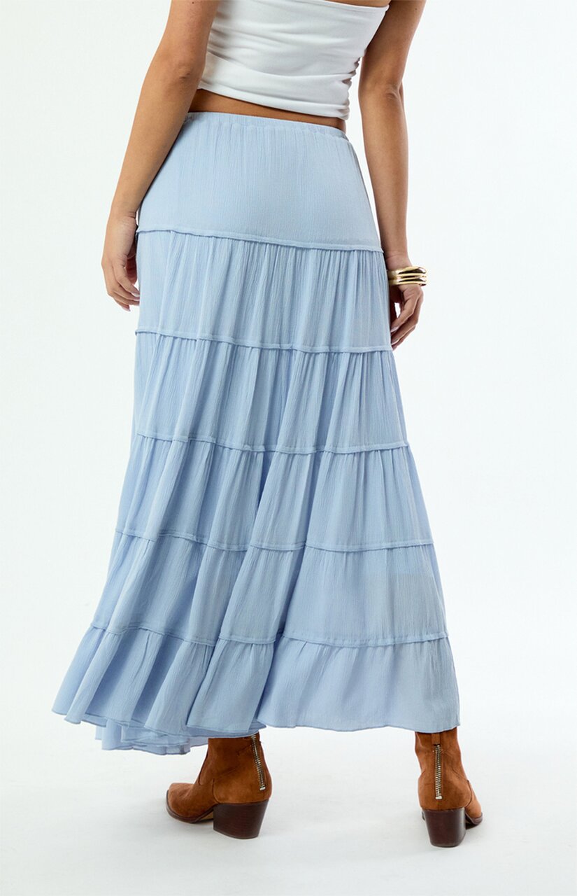 Tiered Maxi Skirt