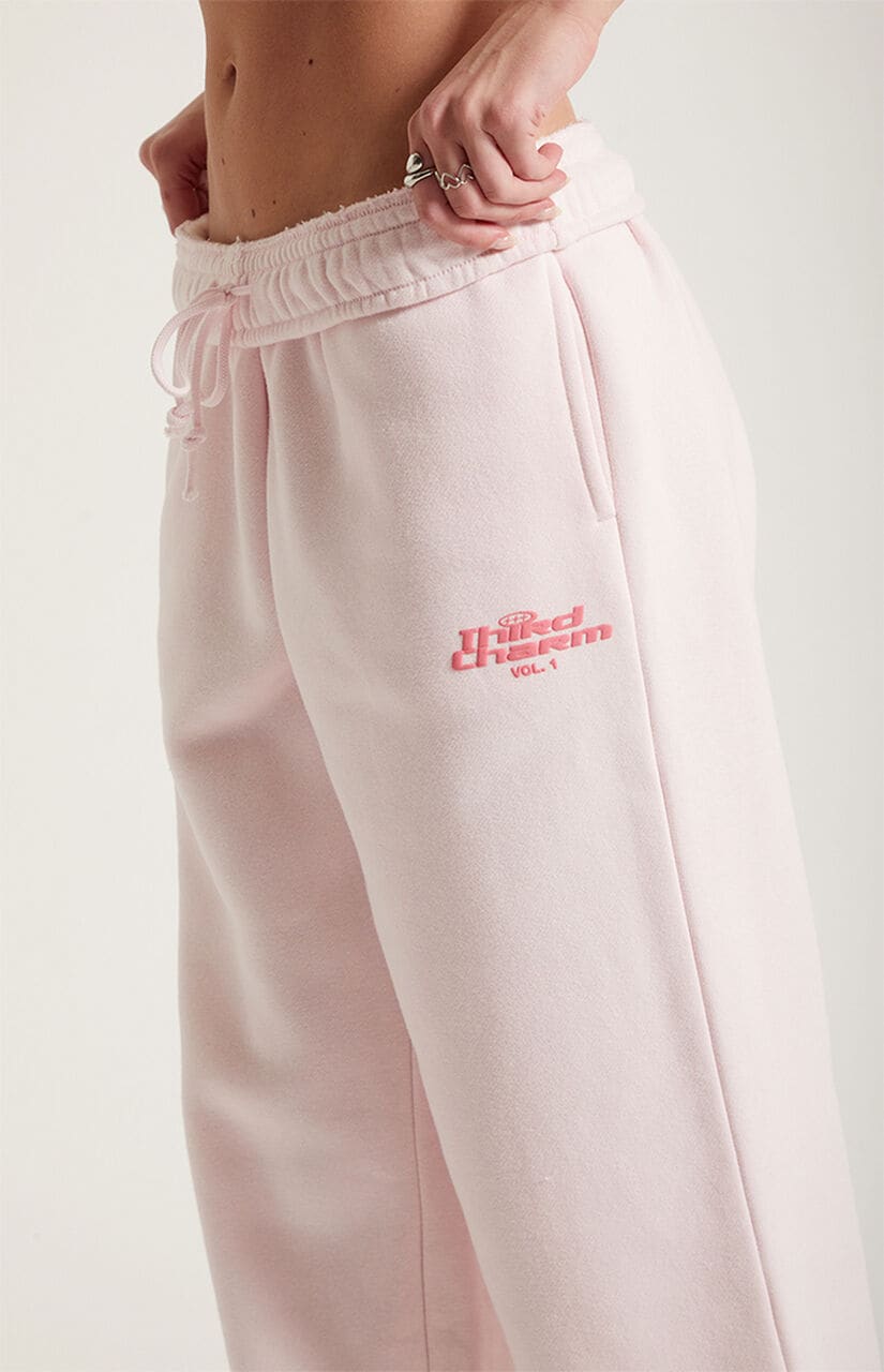 Pink Puff Graphic Vol. 1 Baggy Sweatpants