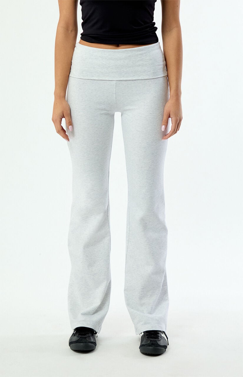 Sutton Fold-Over Flare Pants