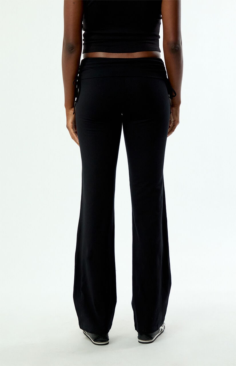 Sutton Fold-Over Flare Pants