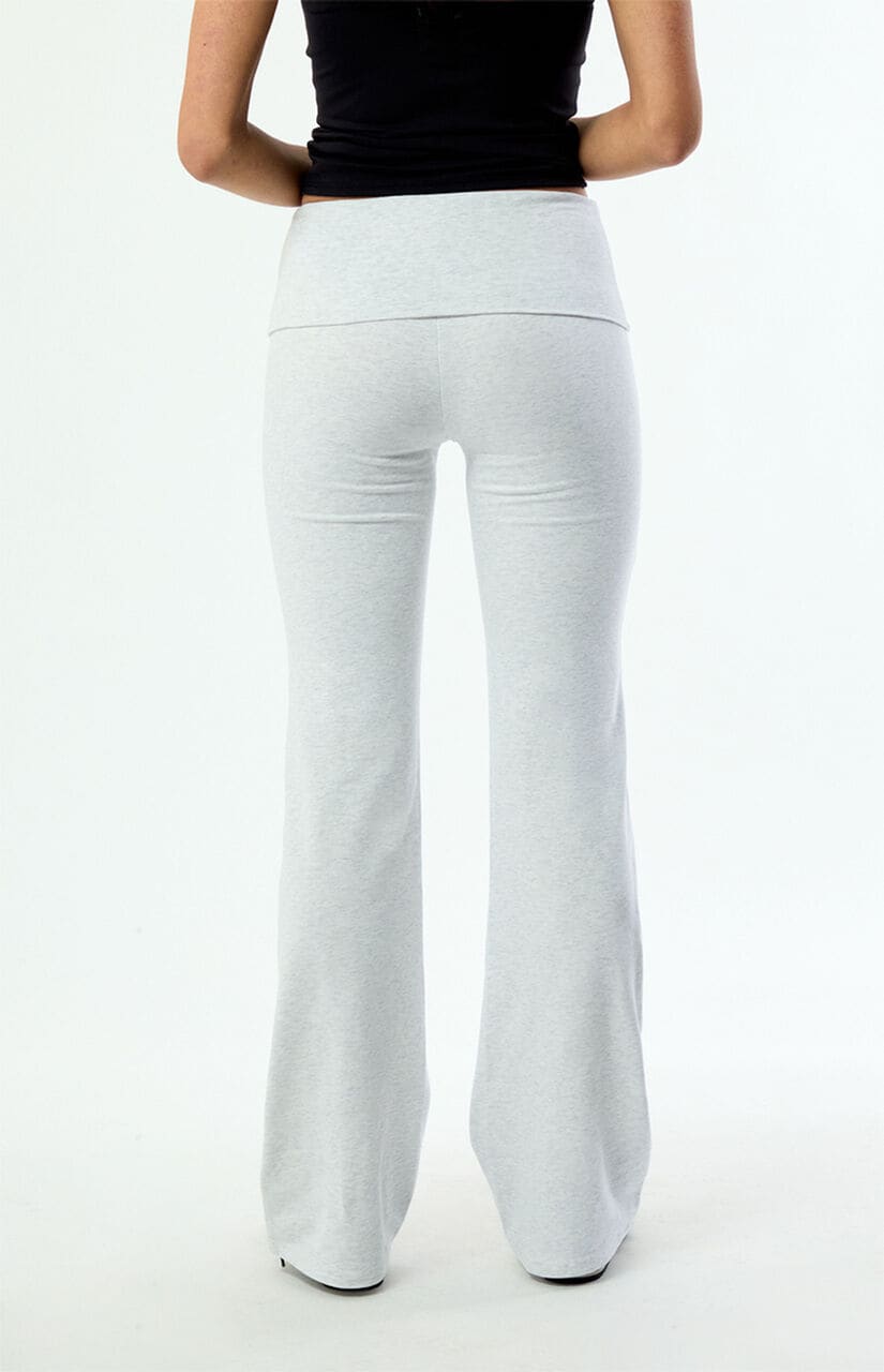 Sutton Fold-Over Flare Pants