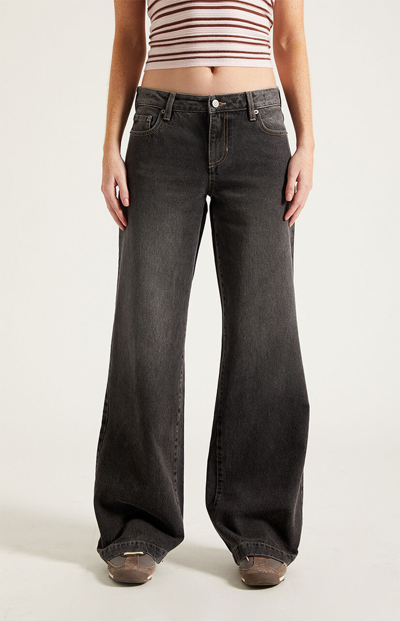 Casey Low Rise Baggy Jeans Black