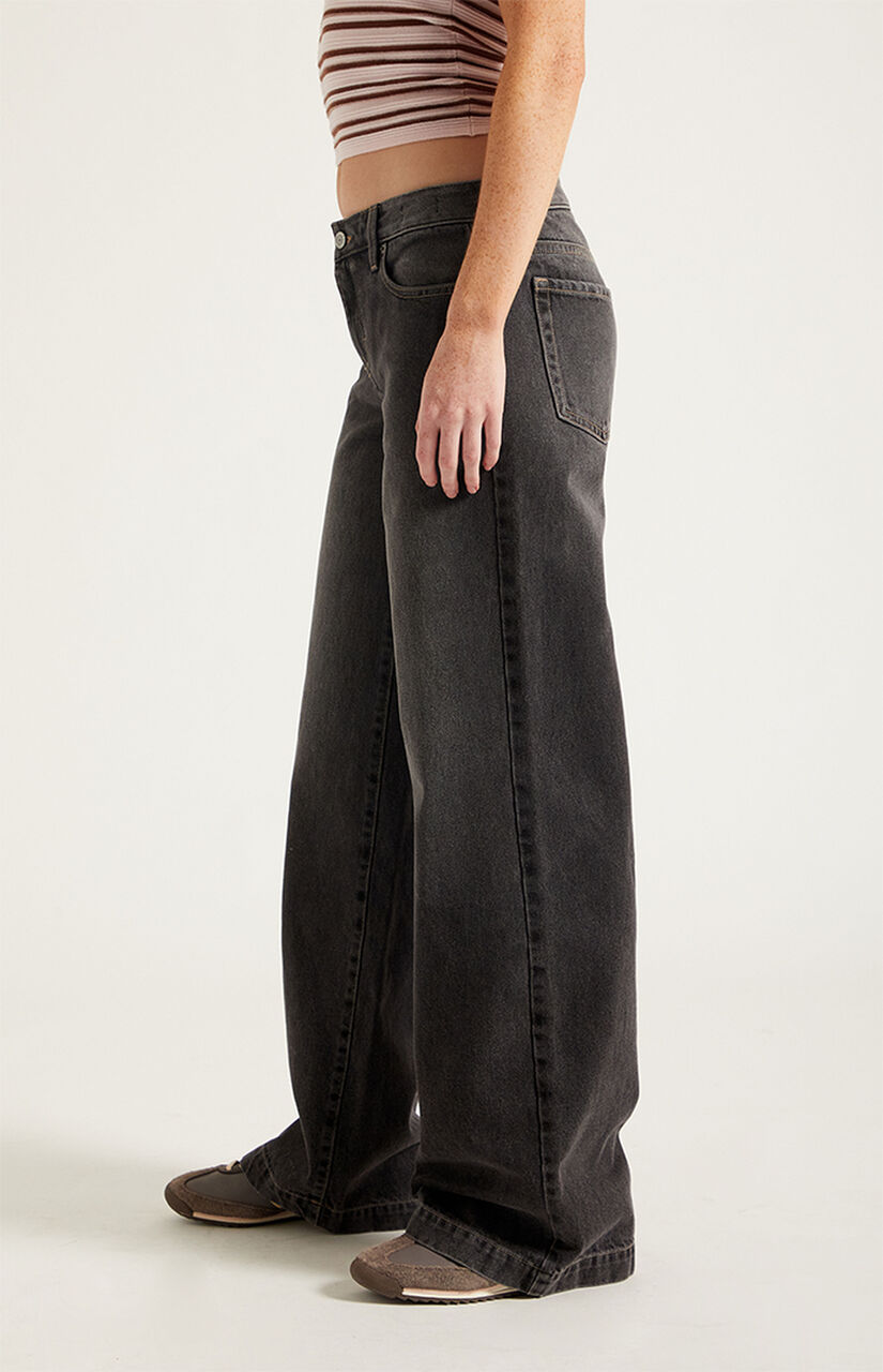 Casey Low Rise Baggy Jeans Black