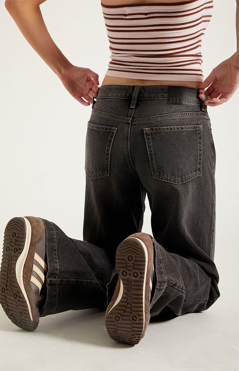 Casey Low Rise Baggy Jeans Black