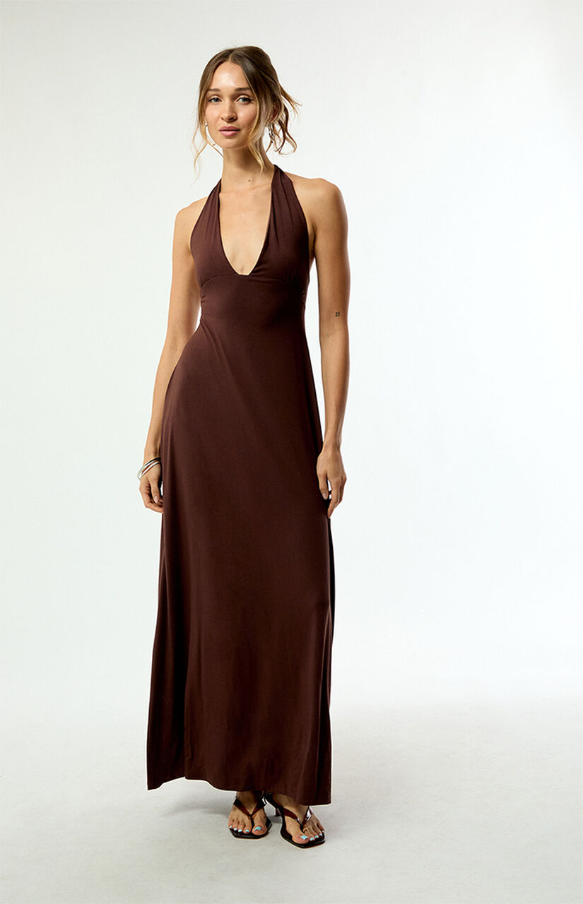 Alexa Halter Midi Dress