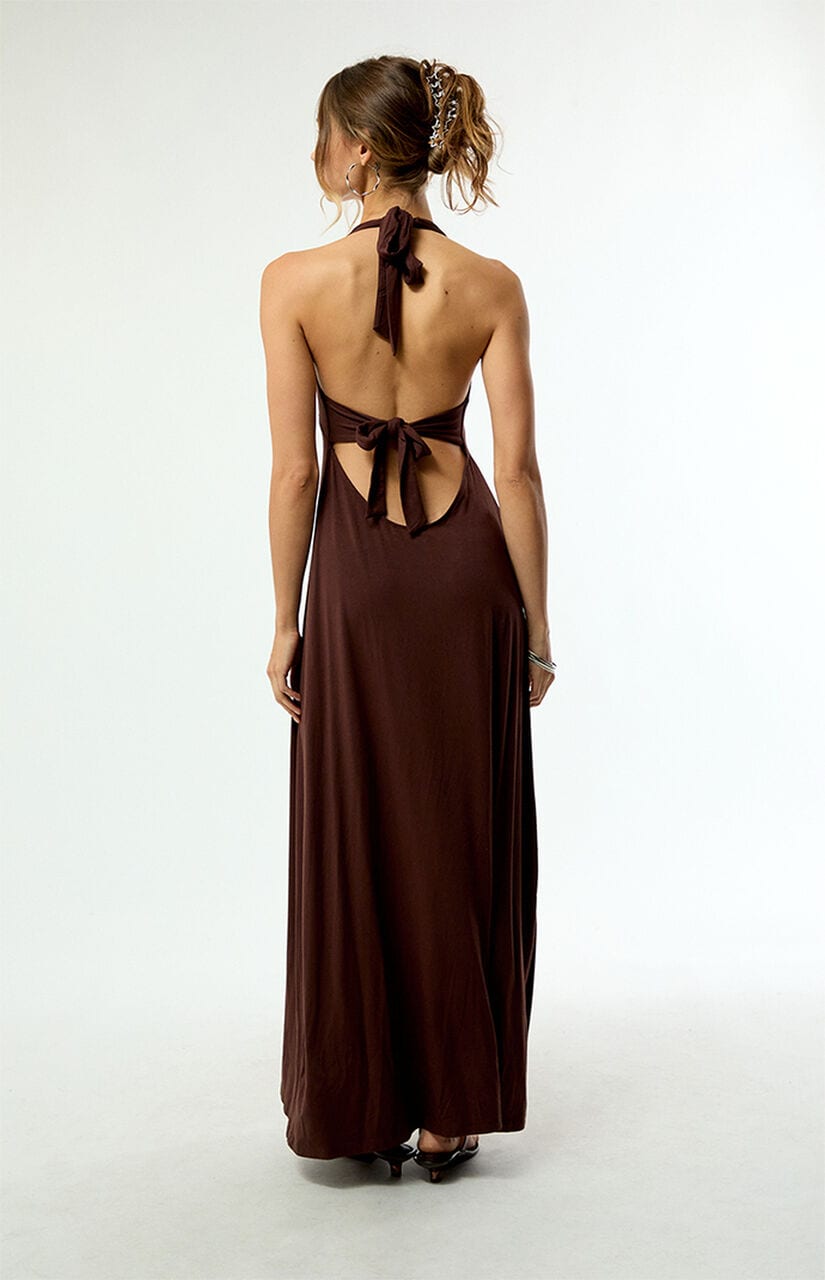 Alexa Halter Midi Dress