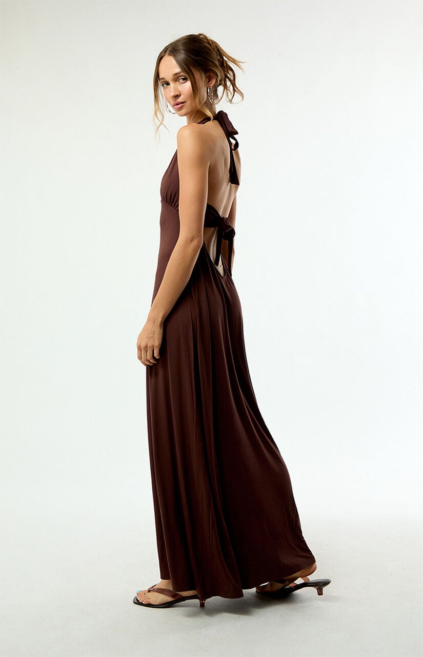Alexa Halter Midi Dress