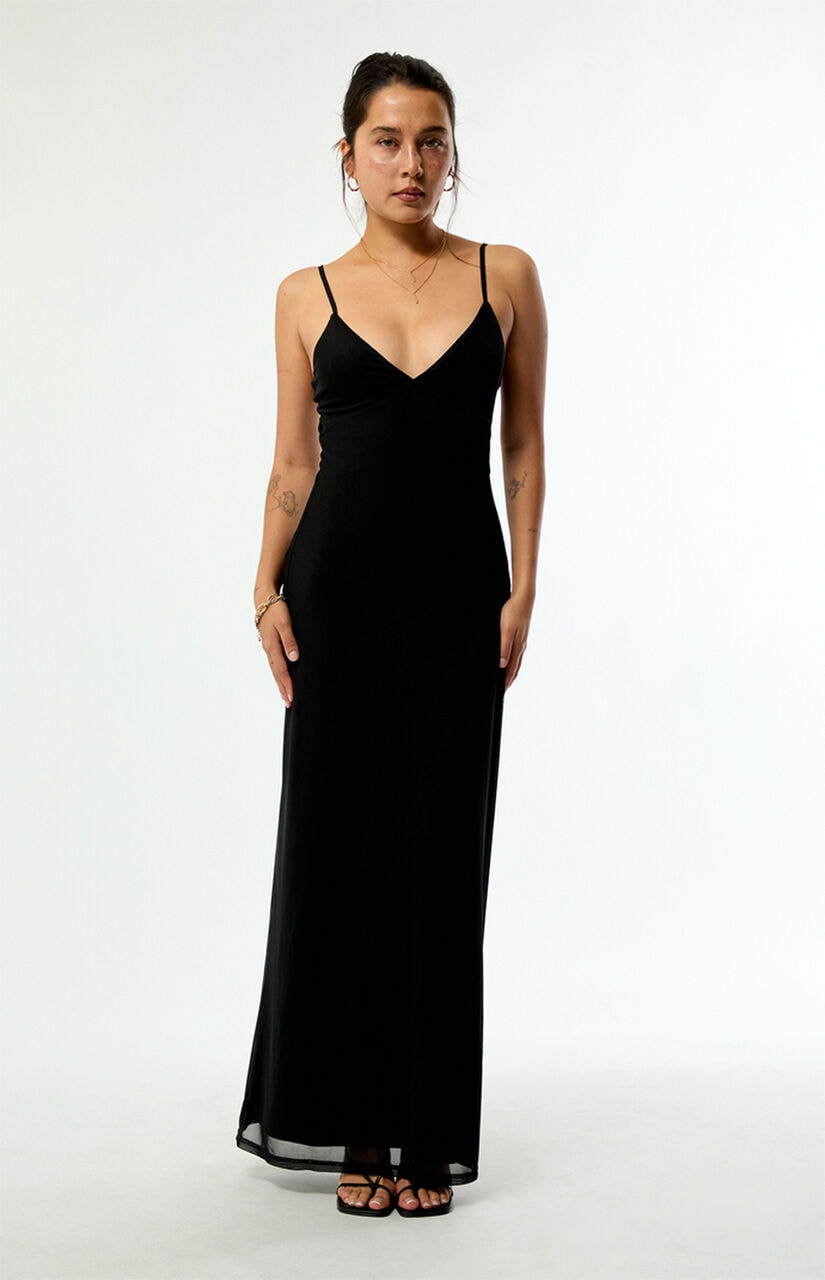 Elena Mesh Maxi Dress