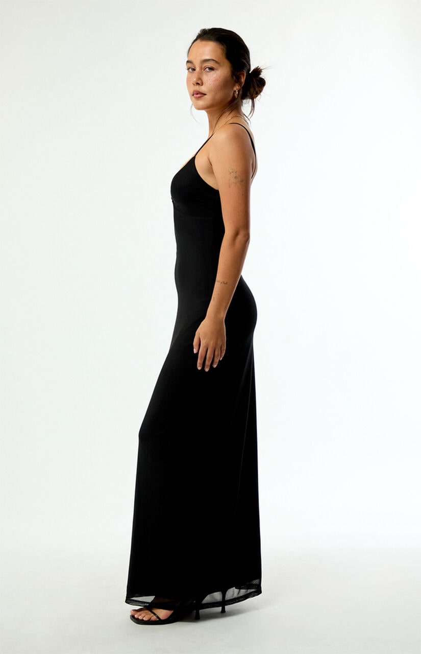 Elena Mesh Maxi Dress