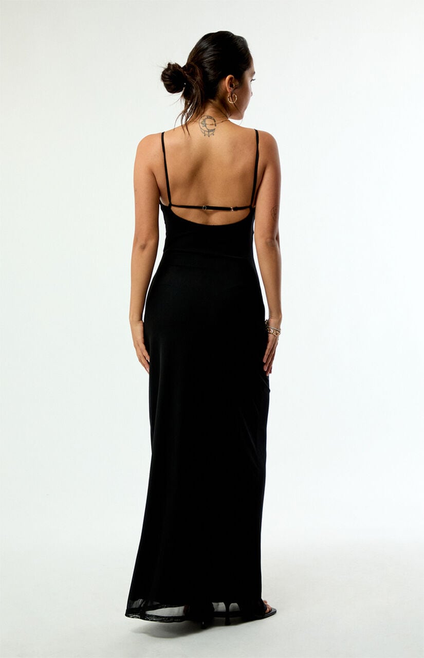 Elena Mesh Maxi Dress