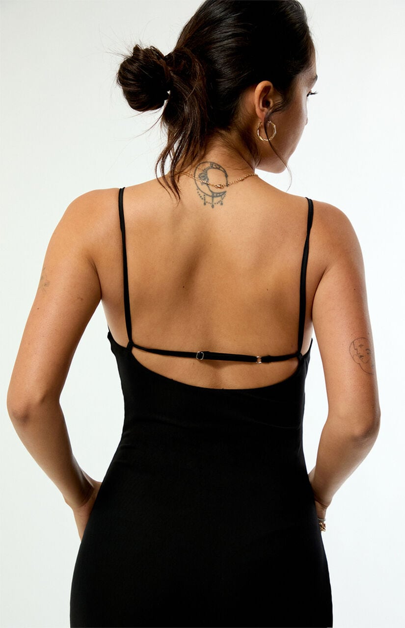 Elena Mesh Maxi Dress